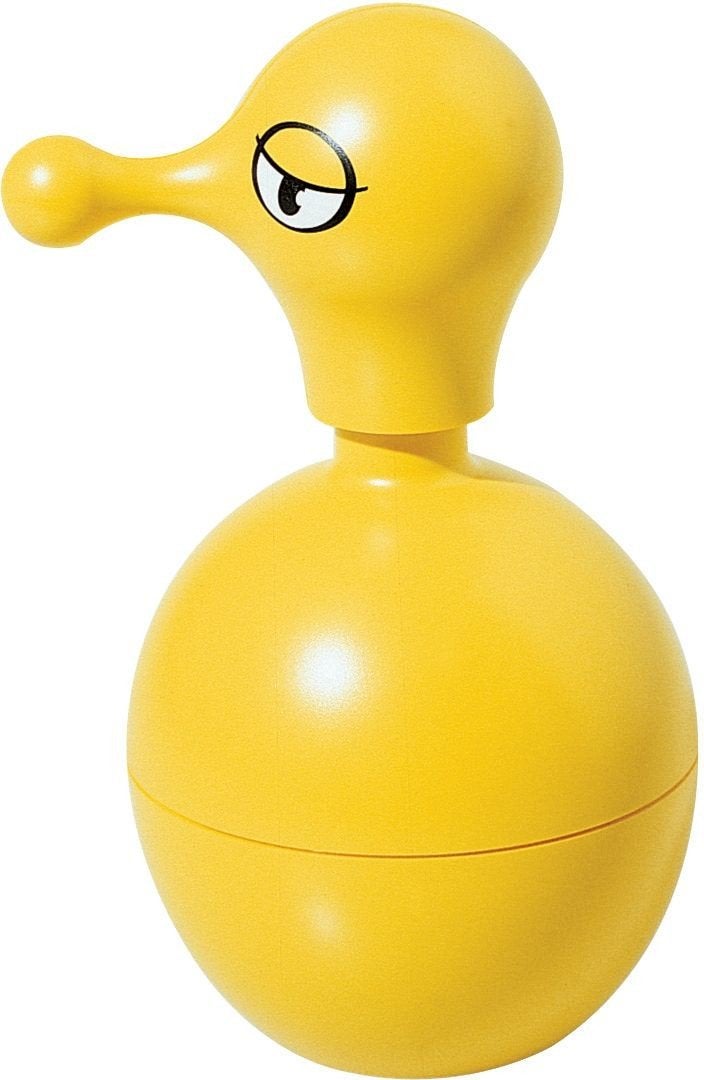 Alessi AMGI01 Y Mr. Cold - Liquid Soap Dispenser, Thermoplastic Resin, Yellow - Image 1